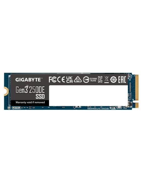 Gigabyte Gen3 2500E 1TB M.2 NVMe Negro