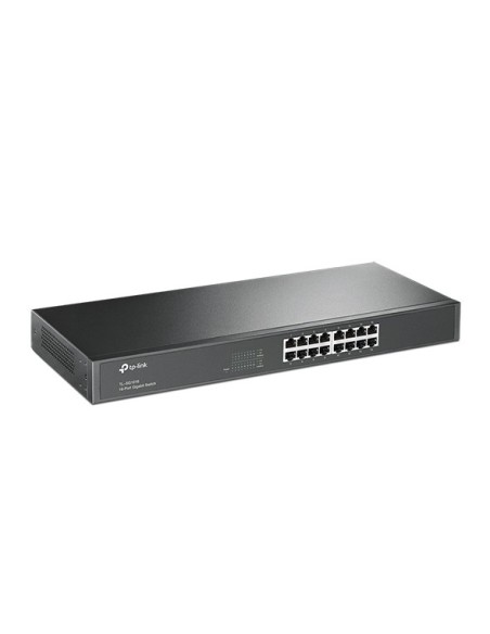 TP-LINK TL-SG1016 Gestionado L2 Gigabit Ethernet (10 100 1000) Negro