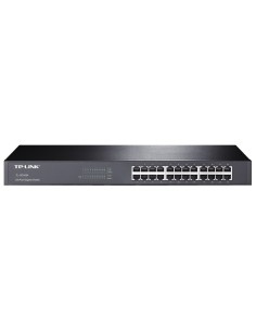 TP-LINK TL-SG1024 No administrado Gigabit Ethernet (10 100 1000) Negro