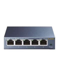 TP-LINK TL-SG105 No administrado Gigabit Ethernet (10 100 1000) Negro