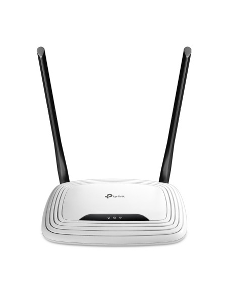 TP-LINK TL-WR841N router inalámbrico Ethernet rápido Banda única (2,4 GHz) Negro, Blanco