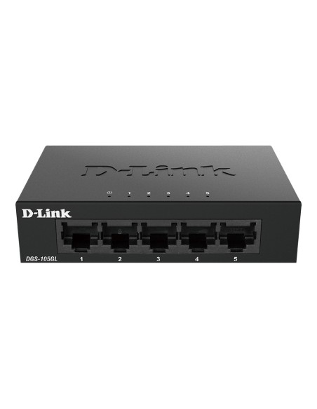 D-Link DGS-105GL E switch No administrado Gigabit Ethernet (10 100 1000) Negro
