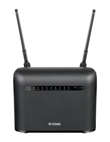D-Link AC1200 router inalámbrico Gigabit Ethernet Doble banda (2,4 GHz   5 GHz) 3G 4G Negro