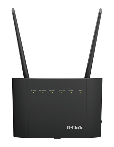 D-Link DSL-3788 router inalámbrico Gigabit Ethernet Doble banda (2,4 GHz   5 GHz) 4G Negro