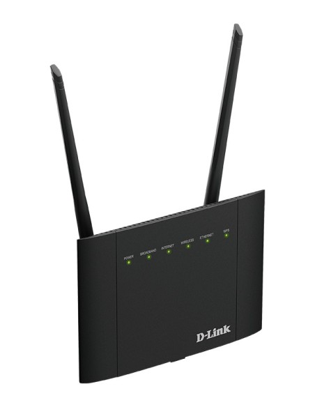 D-Link DSL-3788 router inalámbrico Gigabit Ethernet Doble banda (2,4 GHz   5 GHz) 4G Negro