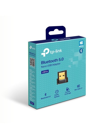 TP-LINK ADAPTADOR NANO USB BLUETOOTH 5.0, TAMAÑO NANO, USB 2.0