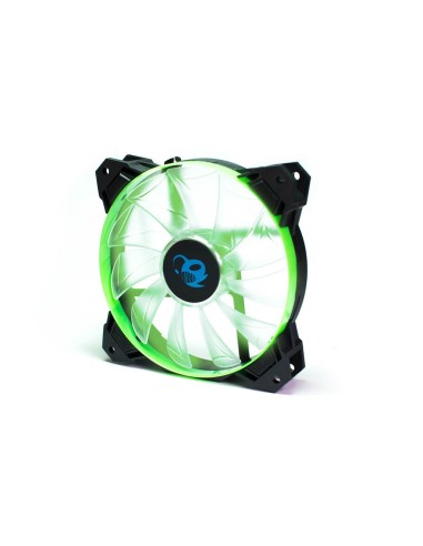 Ventilador CoolBox Deep Wind 120mm 12 cm Negro, Verde