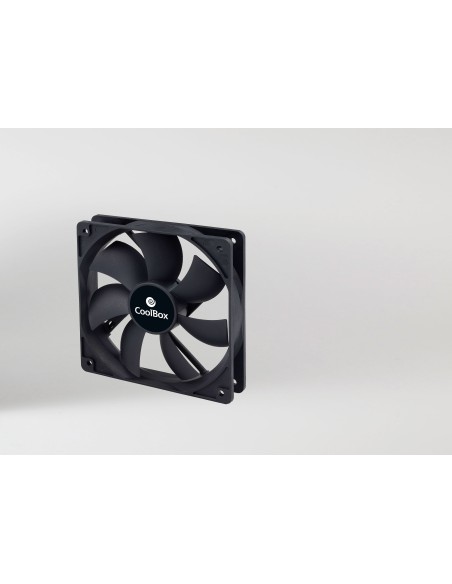 Ventilador CoolBox VENCOOAU120 12 cm Negro