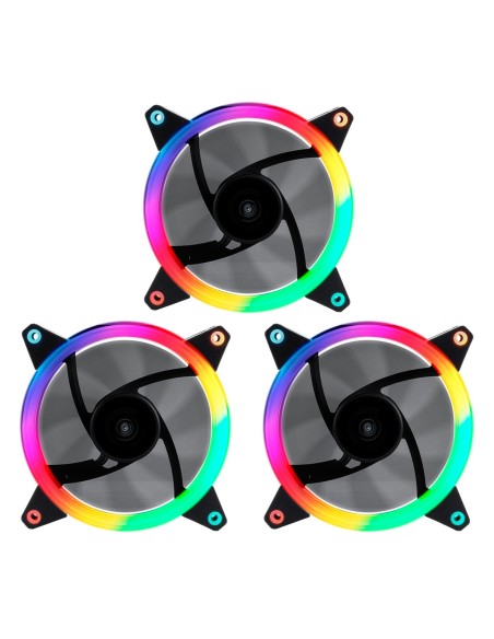 Ventilador UNYKAch CANDY 30 ARGB Ring Led 120 mm