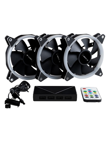 Ventilador UNYKAch CANDY 30 ARGB Ring Led 120 mm