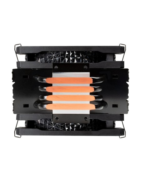 REFRIGERADOR CPU MULTIZOCALO ABYSM GAMING AIR SNOW IV BLACK ARGB 4PIPES AB832407