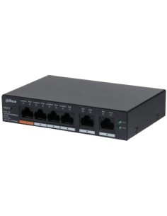 SWITCH IT DAHUA DH-CS4006-4GT-60 GIGABIT SWITCH WITH 4-PORT POE