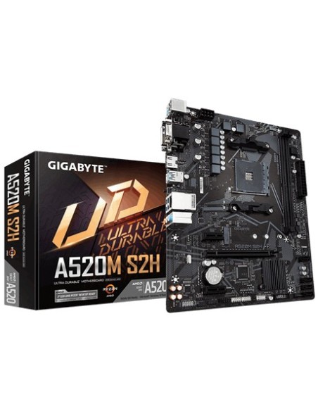 Gigabyte A520M S2H DDR4 Negra