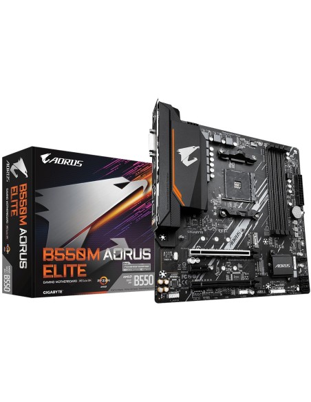 Gigabyte B550M Aorus Elite DDR4 Negra