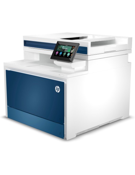 IMPRESORA HP MULTIFUNCION LASERJET COLOR PRO 4302FDN FAX DUPLEX BLANCA Y AZUL