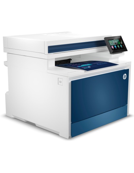 IMPRESORA HP MULTIFUNCION LASERJET COLOR PRO 4302FDN FAX DUPLEX BLANCA Y AZUL