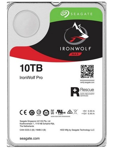 Seagate IronWolf Pro ST10000NE000 disco duro interno 3.5" 10000 GB Serial ATA III