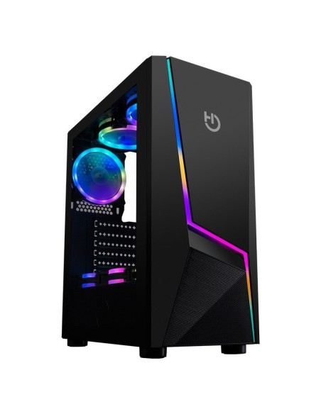 Hiditec V20 Pro ARGB ATX Cristal Templado Negra