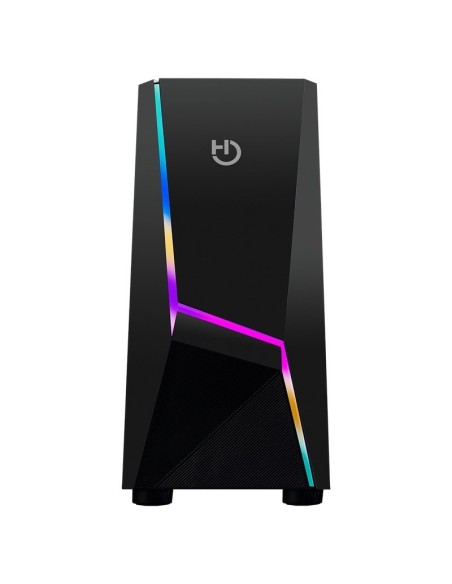 Hiditec V20 Pro ARGB ATX Cristal Templado Negra