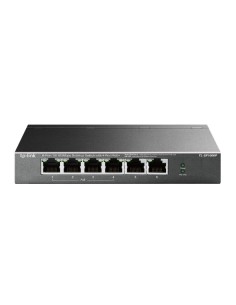 TP-LINK TL-SF1006P switch Fast Ethernet (10 100) Energía sobre Ethernet (PoE) Negro