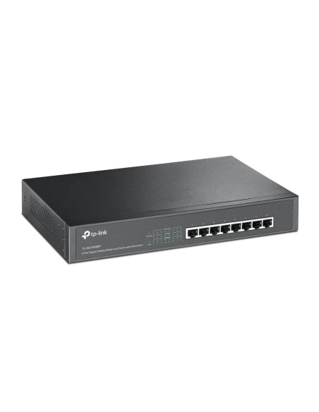 TP-LINK TL-SG1008MP No administrado Gigabit Ethernet (10 100 1000) Energía sobre Ethernet (PoE) Negro