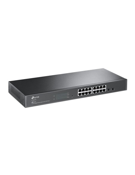 TP-LINK TL-SG2218 switch Gestionado L2 L2+ Gigabit Ethernet (10 100 1000) Negro