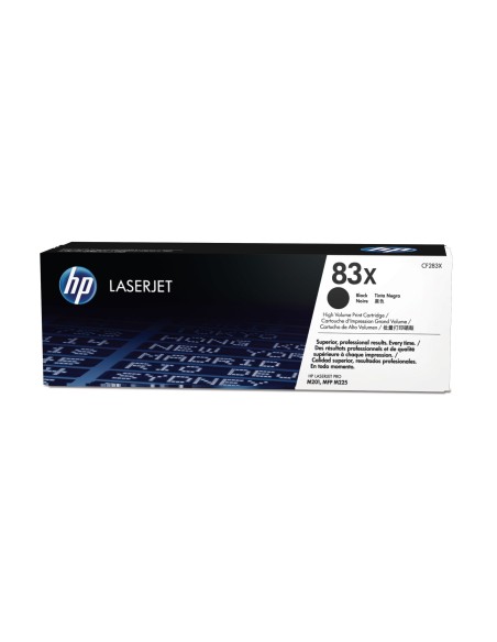 HP 83X cartucho de tóner 1 pieza(s) Original Negro