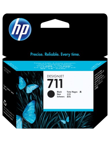 HP 711 cartucho de tinta 1 pieza(s) Original Alto rendimiento (XL) Negro