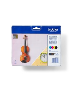 Brother LC-127XLVALBP cartucho de tinta 4 pieza(s) Original Negro, Cian, Magenta, Amarillo