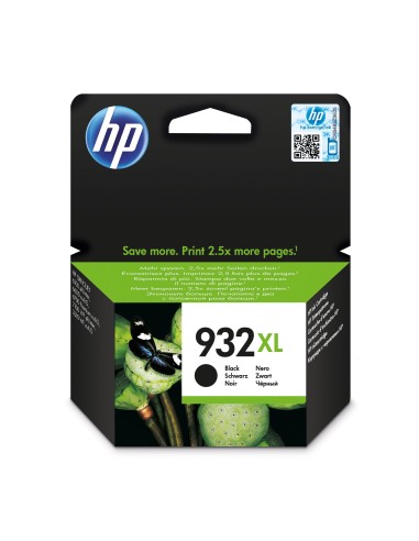 HP 932XL cartucho de tinta 1 pieza(s) Original Alto rendimiento (XL) Negro