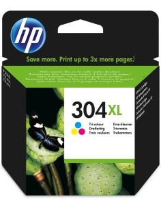 HP 304XL cartucho de tinta Original Alto rendimiento (XL) Cian, Magenta, Amarillo