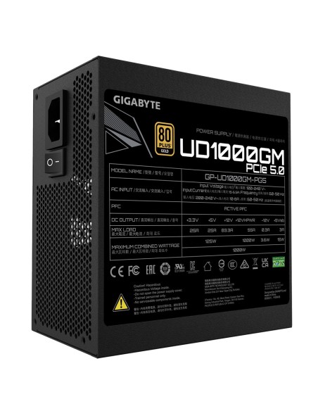 Gigabyte GP-UD1000GM PG5 1000W ATX 80 Plus Gold Negra