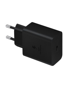 CARGADOR RAPIDO SAMSUNG 45W USB-C CON CABLE NEGRO EP-T4510