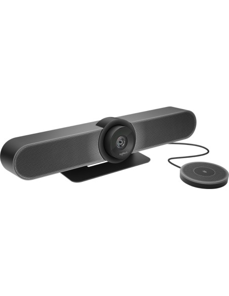 Logitech 989-000405 micrófono Presentation microphone Negro, Gris