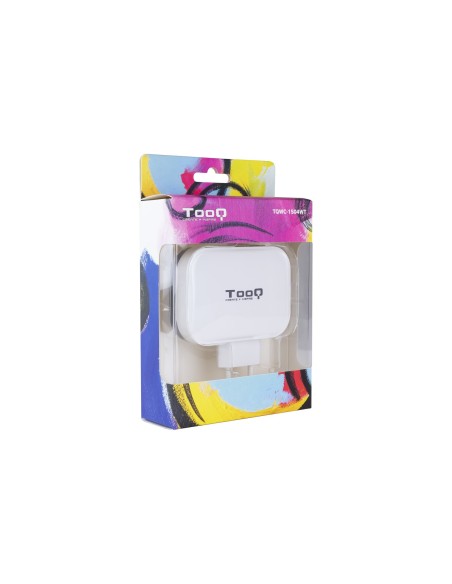 TooQ TQWC-1S04WT cargador de dispositivo móvil Blanco Interior