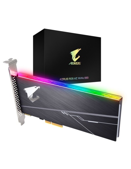 Gigabyte Aorus RGB 500GB M.2 NVMe Gris RGB