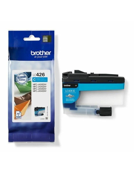 Brother LC-426C cartucho de tinta 1 pieza(s) Original Alto rendimiento (XL) Cian