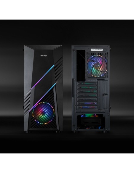 CAJA SEMITORRE GAMING TQGCC101-B BIOHAZARD NEGRA TOOQ TQGCC101-B