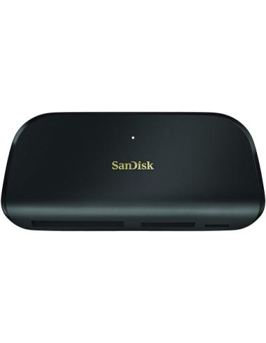 SanDisk ImageMate PRO USB-C lector de tarjeta USB 3.2 Gen 1 (3.1 Gen 1) Type-C Negro