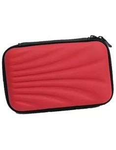Maillon Technologique MTCASE25RED funda para disco duro externo EVA (Etileno Acetato de Vinilo), Poliuretano Rojo