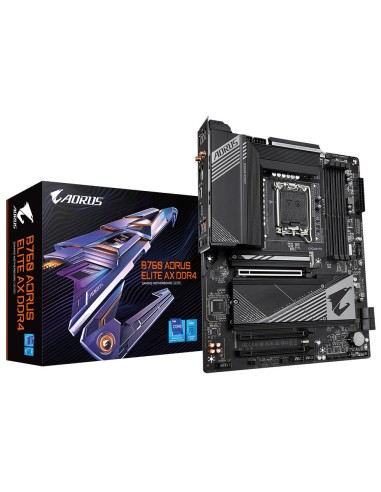 Gigabyte B760 Aorus Elite AX DDR4 (1.0) Negra