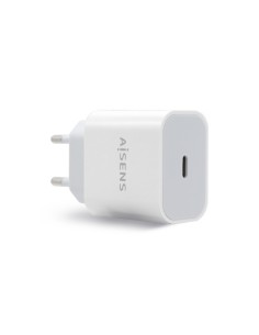 AISENS CARGADOR USB-C PD3.0 1 PUERTO 1xUSB-C 20W BLANCO