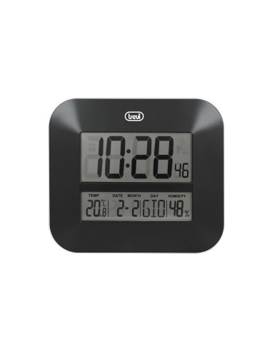 DIGITAL WALL CLOCK WITH LARGE DISPLAY 27 CM TREVI OM 3520 D WHITE
