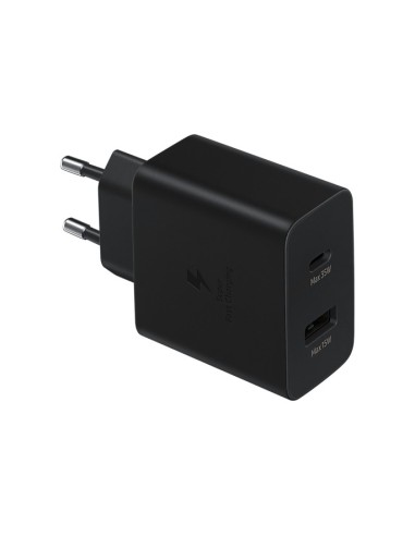 CARGADOR SAMSUNG 35W DUO TA220N NEGRO