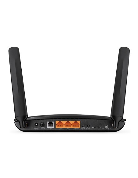 TP-Link TL-MR6500v router inalámbrico Ethernet rápido Banda única (2,4 GHz) 4G Negro