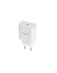 Tooq Cargador pared USB-C PD3.0 20W Blanco