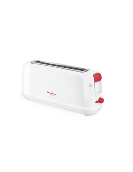 Moulinex LS160111 tostadora 1 rebanada(s) 1000 W Rojo, Blanco