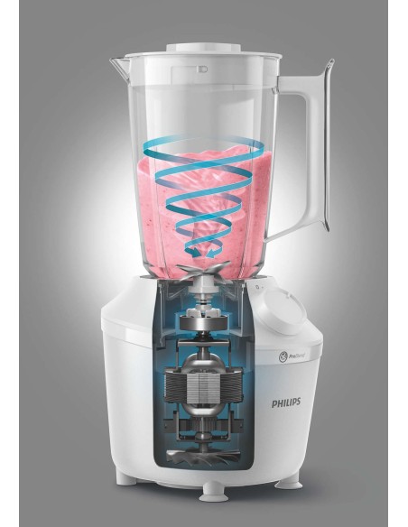 BATIDORA DE VASO PHILIPS HR2041 00 1,9 L 450W BLANCO