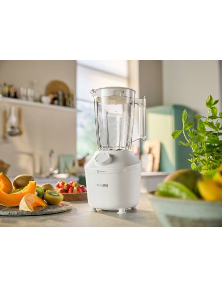 BATIDORA DE VASO PHILIPS HR2041 00 1,9 L 450W BLANCO