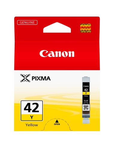 Canon CLI-42 Y cartucho de tinta 1 pieza(s) Original Rendimiento estándar Amarillo